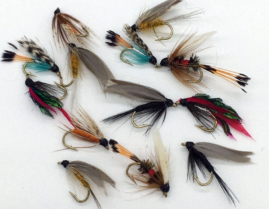 Fly Fishing SMALL Wet Fishing Flies 12 fly pack for trout Sized 16-18 71