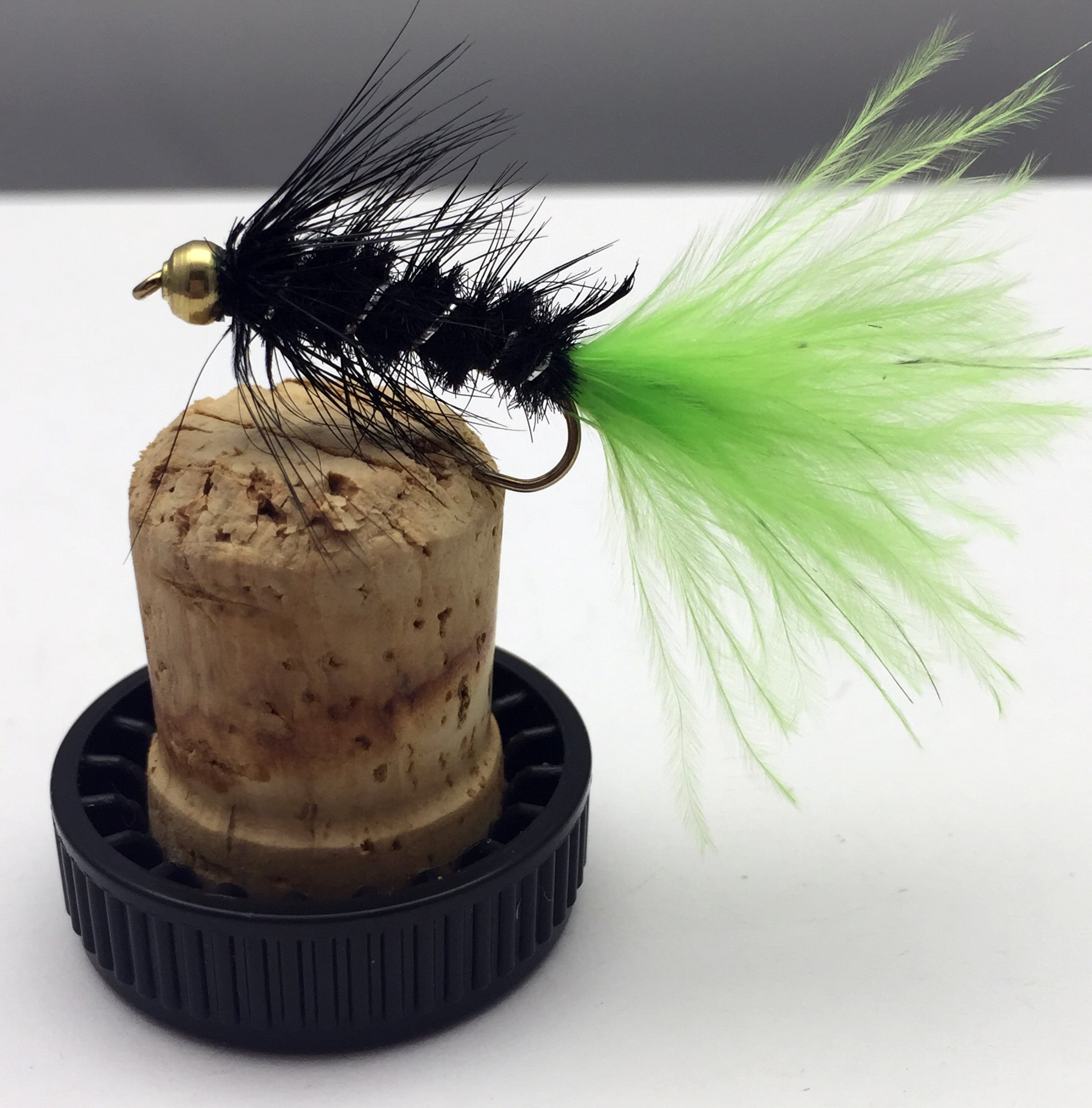 thumbnail image 2 of Dawsons Olives Trout Flies – 6 Pack, Gold Head, Size 10 & 12 Mix, Streamers 2 of 5